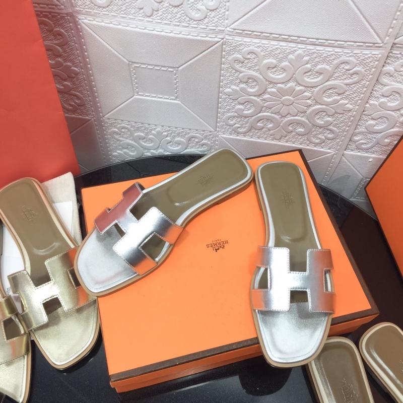 Hermes Slippers